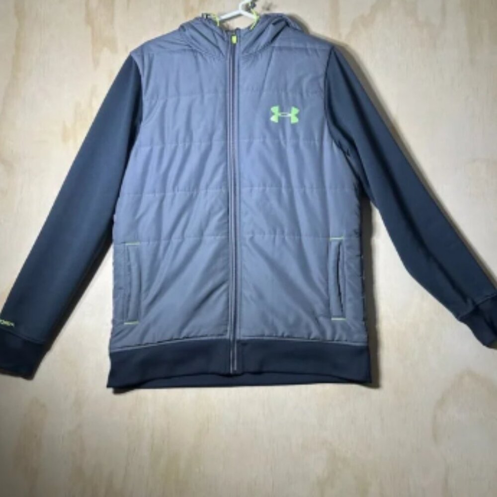 Under Armour Storm Cold Gear Infrared Jacket Size Medium Loose Fit Winter Jacket